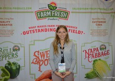 Diana Belmonte with North Carolina-based Farm Fresh Produce.